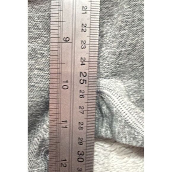 Spanx Seamless Sculpt Chevron Ribbed Leggings Womens Gray Size Medium - Picture 4 of 8